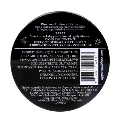 UPPERCUT DELUXE フェザーウェイト ポマード 70g - 画像 (4)